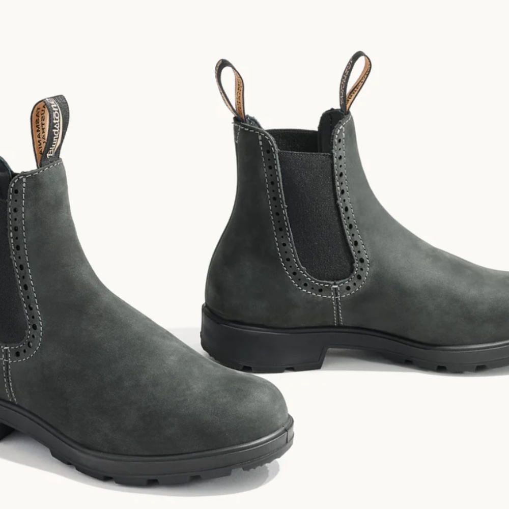 Blundstone - Rustic Black -  Women's High Top Chelsea Boots -  Original #1630